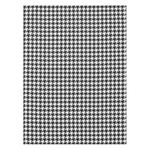 Mantel Patrón moderno de patas negras blancas