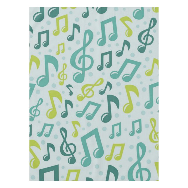 Mantel Patrón musical (Anverso)