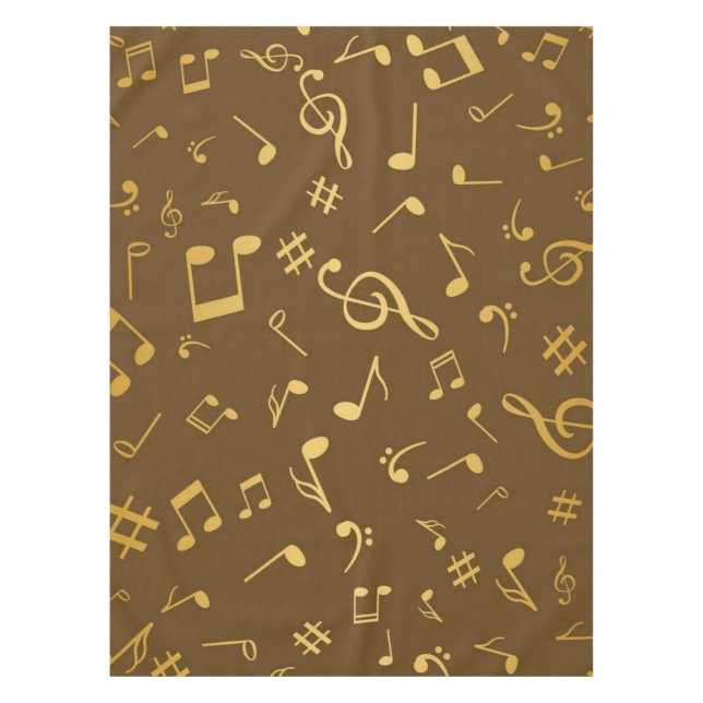 Mantel Patrón musical (Anverso)