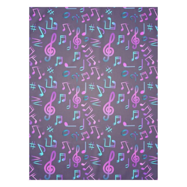 Mantel Patrón musical (Anverso)