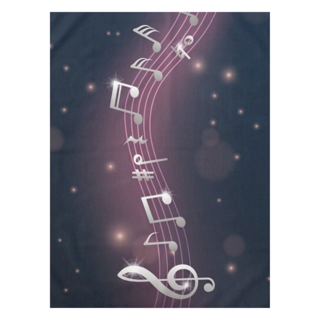 Mantel Patrón musical (Anverso)