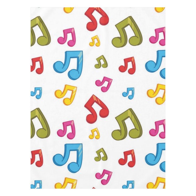 Mantel Patrón musical (Anverso)
