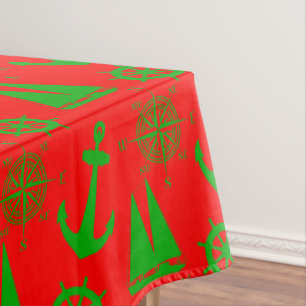 Mantel Patrón náutico de los Navidades costeros