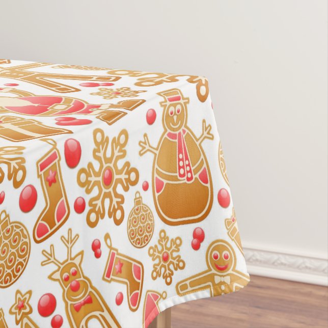 Mantel Patrón navidad-Santa Claus Tree Rudolph Snowman (In Situ)