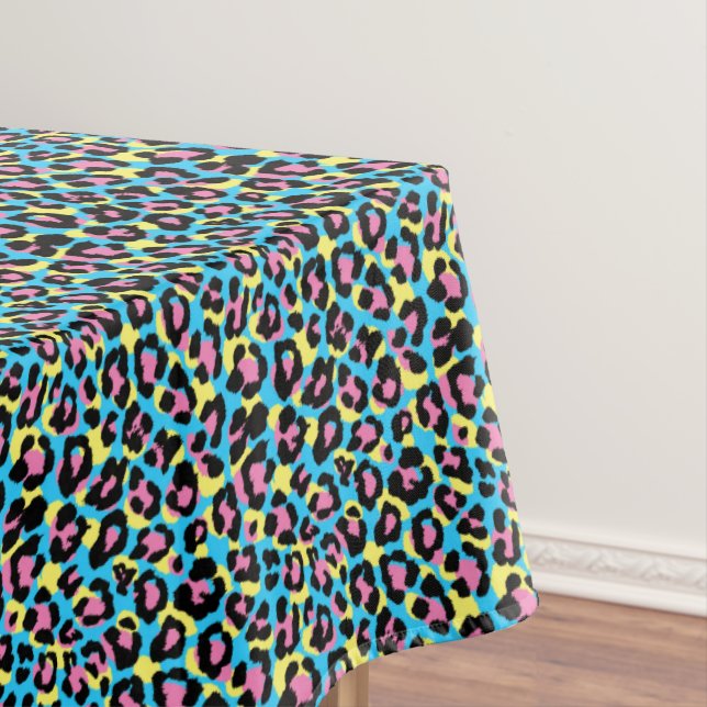 Mantel Patrón Neon Leopard Spots (In Situ)