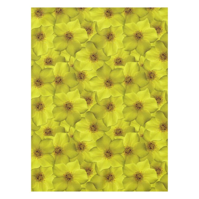 Mantel Patrón sin soldadura de Shrubby Cinquefoil (Anverso)