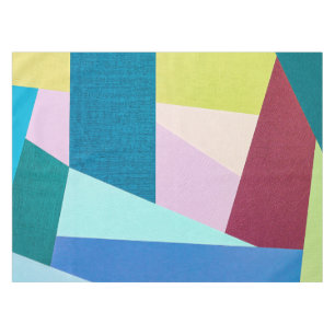Mantel Patrón textil de formas geométricas abstractas 