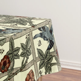 Mantel Patrón "Trellis" de William Morris Vintage