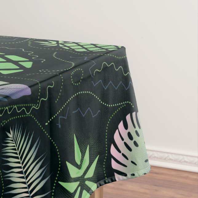 Mantel Patrón tropical oscuro (In Situ)