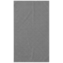 Mantel Patrón urbano moderno negro y blanco