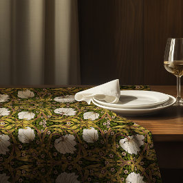 Mantel Patrón Victoriano Floral Pimpernel William Morris