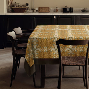 Mantel Patrón William Morris Pimpernel naranja sabio marr