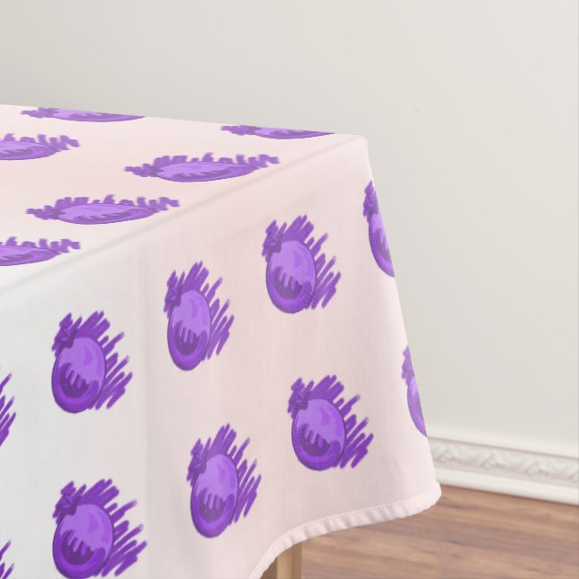 Mantel Patrones de frutas Blueberries y Crema (In Situ)