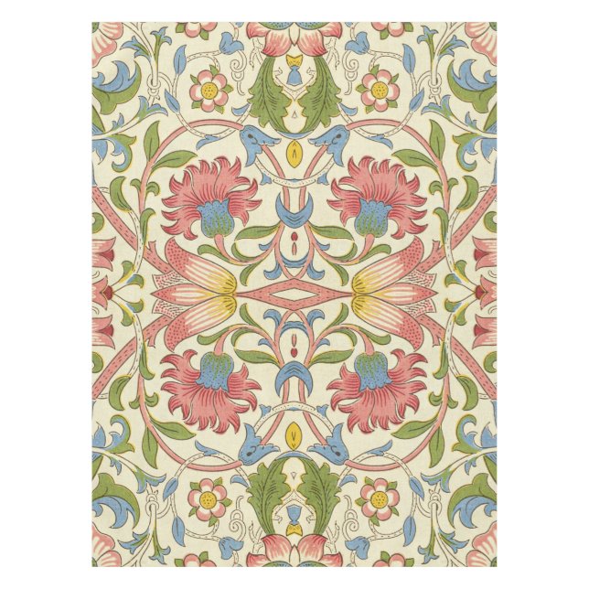 Mantel Patrones florales de William Morris Loddon Blossom (Anverso)