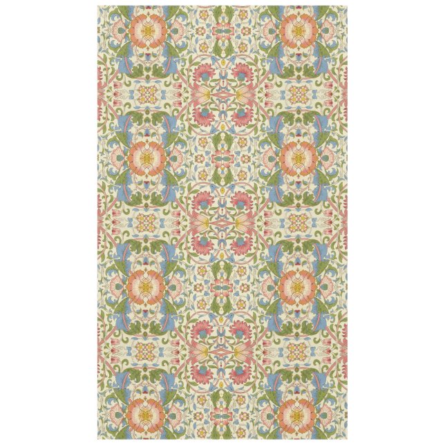 Mantel Patrones florales de William Morris Loddon Blossom (Anverso)