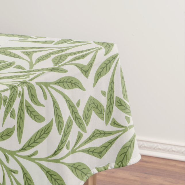 Mantel Pattern of green leafy branches  (In Situ)