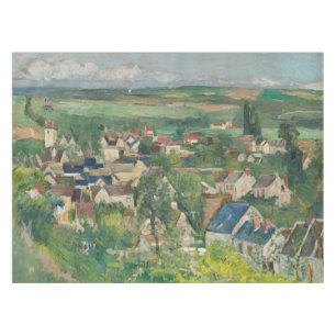 Mantel Paul Cezanne - Auvers, vista panorámica