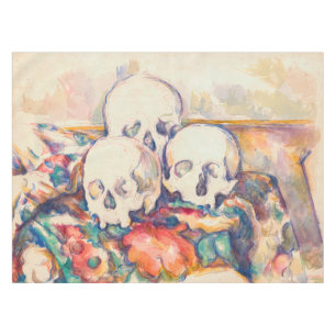 Mantel Paul Cezanne - La acuarela de los tres cráneos