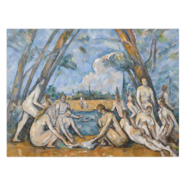 Mantel Paul Cezanne - Los grandes bañistas