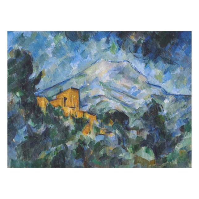 Mantel Paul Cezanne - Mont Saint-Victoire y Chateau Noir (Frente (Horizontal))