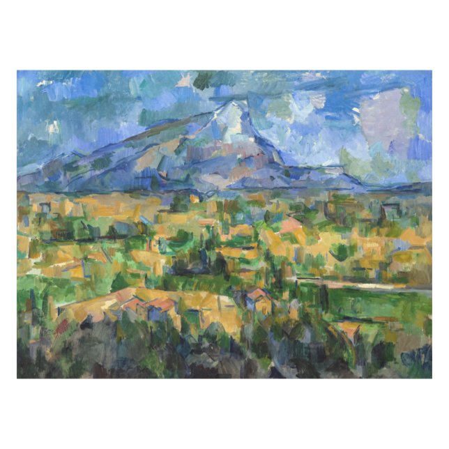 Mantel Paul Cezanne - Mont Sainte-Victoire (Frente (Horizontal))