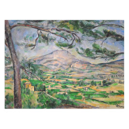 Mantel Paul Cezanne - Mont Sainte-Victoire y Pino Grande