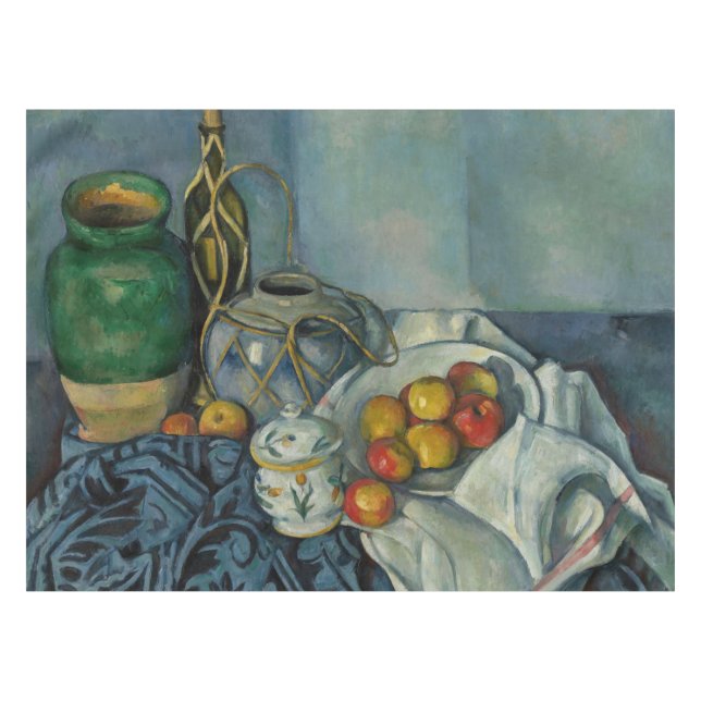 Mantel Paul Cezanne - Todavía la vida con manzanas (Frente (Horizontal))
