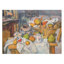Paul Cezanne - Todavía la vida con una canasta