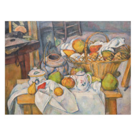 Mantel Paul Cezanne - Todavía la vida con una canasta