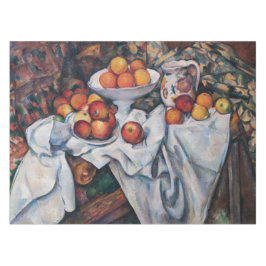 Mantel Paul Cezanne - Todavía vida, manzanas y Naranjas