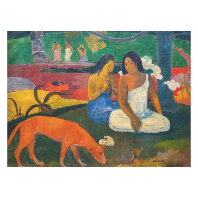 Mantel Paul Gauguin - Arearea / El Perro Rojo (Frente (Horizontal))