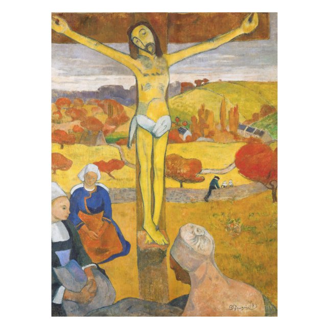 Mantel Paul Gauguin - El Cristo amarillo (Anverso)