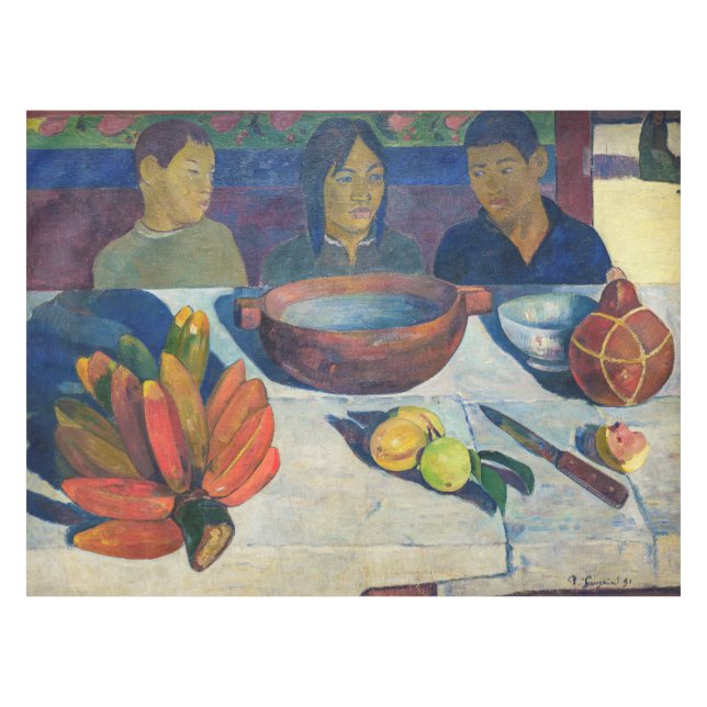 Mantel Paul Gauguin - La Comida / Los plátanos (Frente (Horizontal))