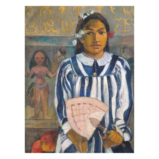 Mantel Paul Gauguin - Los antepasados de Tehamana (Anverso)