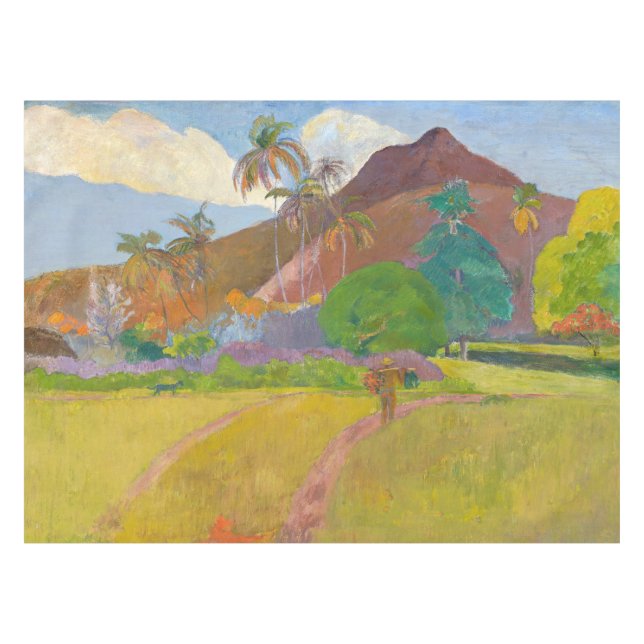 Mantel Paul Gauguin - Paisaje Tahitiano (Frente (Horizontal))