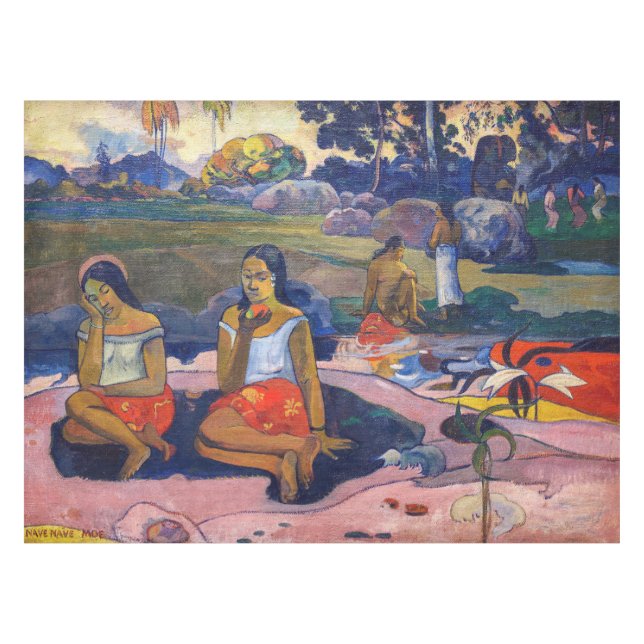 Mantel Paul Gauguin - Primavera sagrada, dulces sueños (Frente (Horizontal))