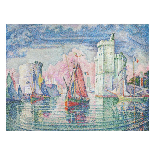 Mantel Paul Signac - Entrada al puerto de La Rochelle (Frente (Horizontal))