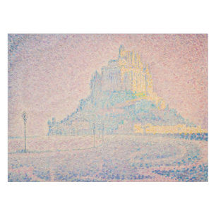 Mantel Paul Signac - Mont Saint Michel, Niebla y Sol
