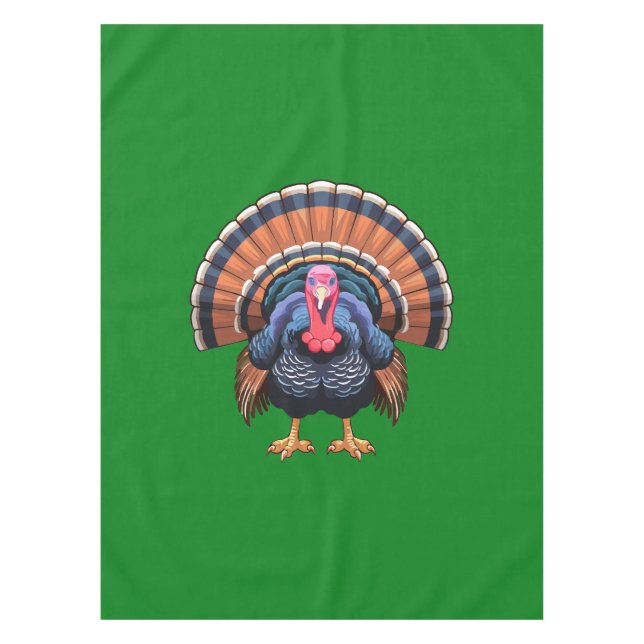 Mantel Pavo silvestre (Anverso)