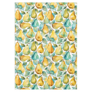 Mantel Pears Arte Acuarela