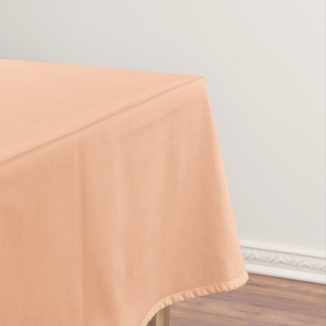 Mantel Pelusa de melocotón sólida (In Situ)