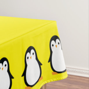 Mantel Penguin Cute Kids Fiesta de cumpleaños