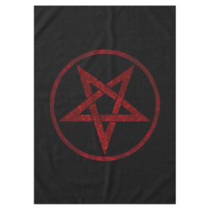 Mantel Pentagram del diablo Rojo