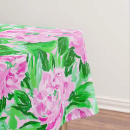 Mantel Peonía Rosa Floral Verdor Botánico Elegante