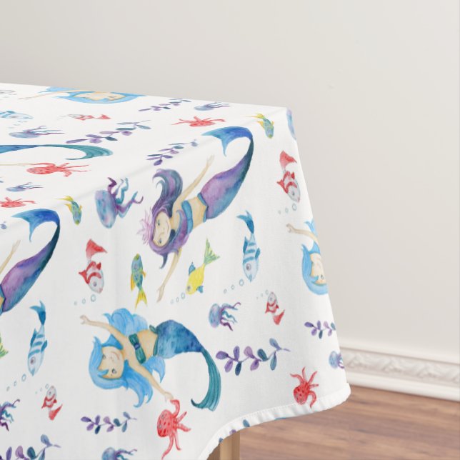 Mantel Pequeñas sirenas bajo el mar (In Situ)