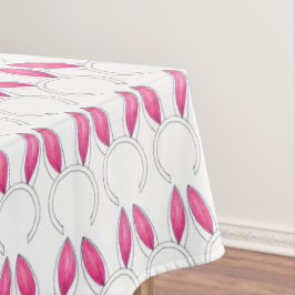 Mantel Pequeño conejo rosado oreja Baby Shower Pascua