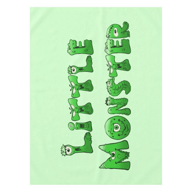 Mantel Pequeño Monstruo de Caída (Anverso)