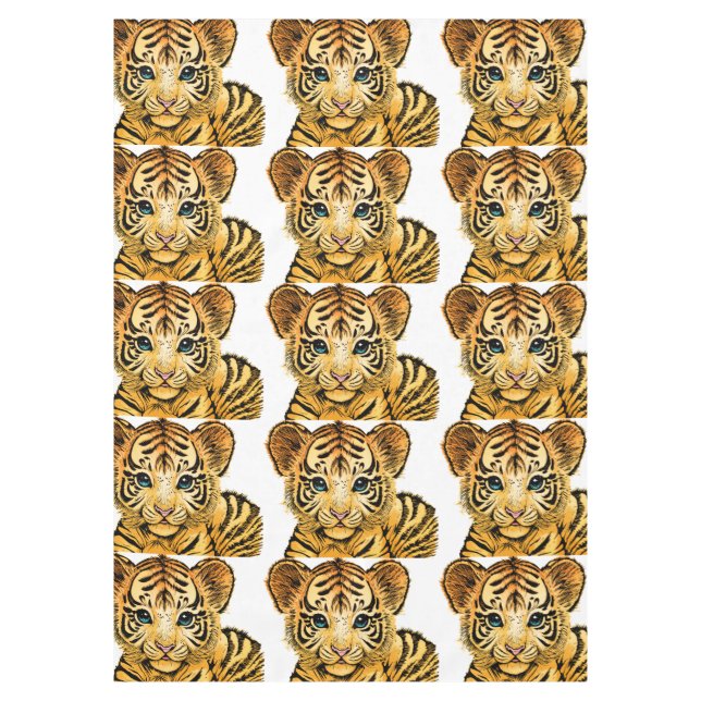 MANTEL PEQUEÑO TIGRE (Anverso)