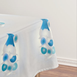 Mantel Perla y azul para Navidades