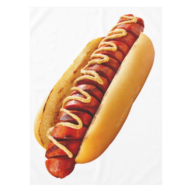 Mantel Perro caliente de SlipperyJoe's con vibra de BBQ d (Anverso)